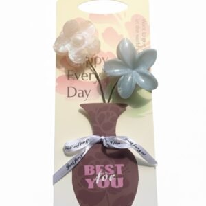 Thiệp bình bông vân đá xà cừ